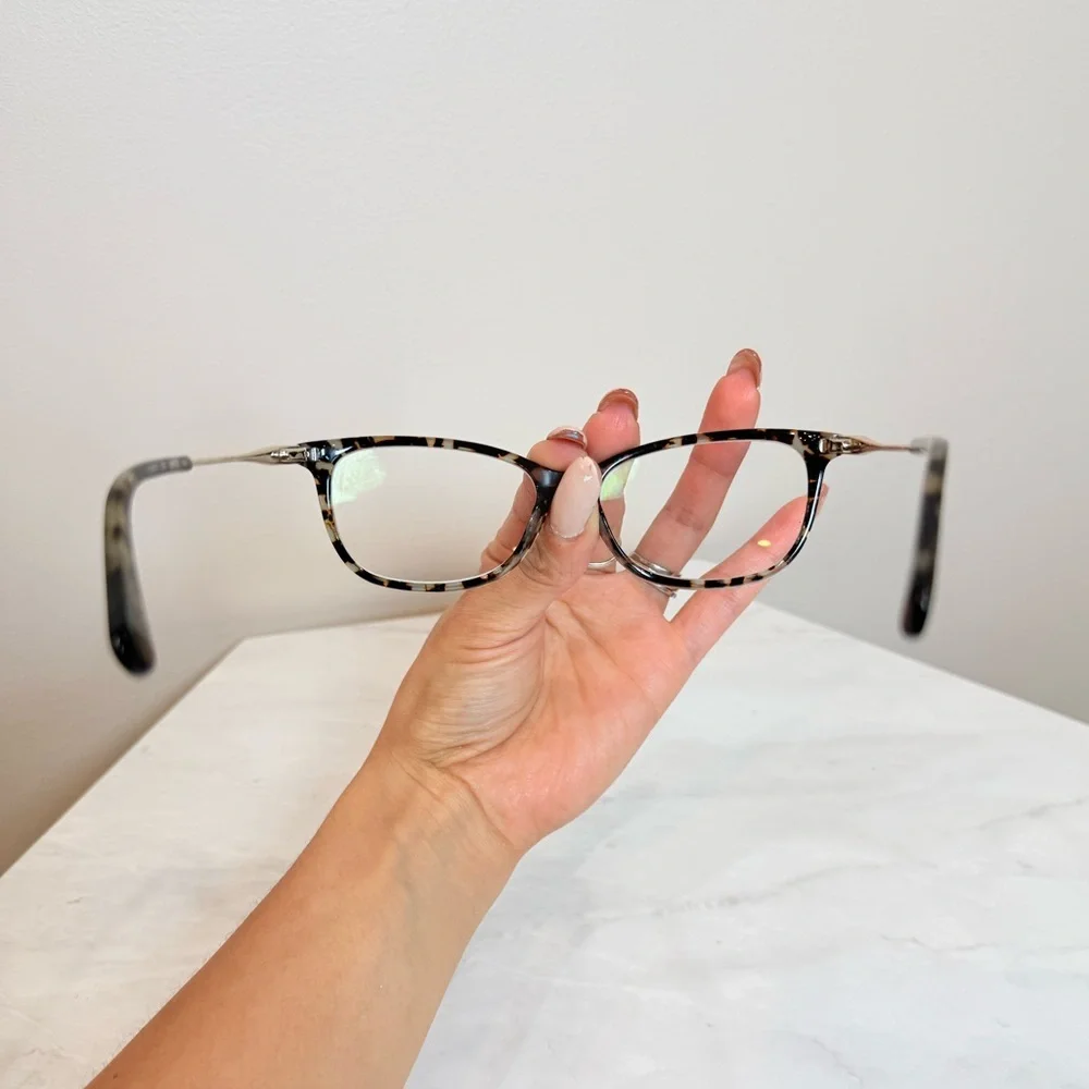 🔥Longcham Square Eyeglass Frames - Neutral Tortoiseshell Excellent condition🔥
